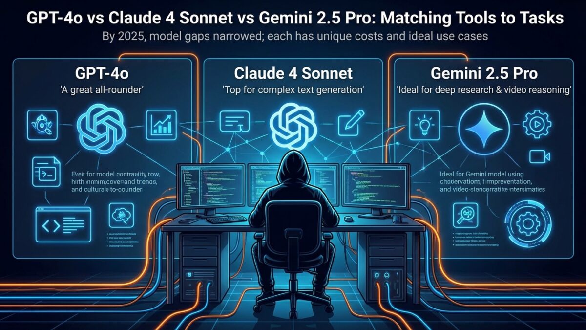GPT-4o vs Claude vs Gemini: Choosing the Right AI for Your Task