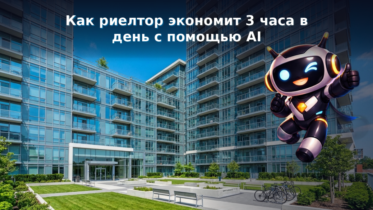 Как риелтор экономит 3 часа в день с помощью AI