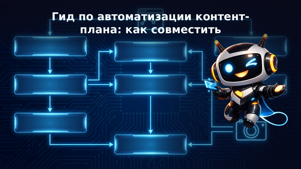 Гид по автоматизации контент-плана: как совместить шаблонные видео, генеративные модели и живой креатив