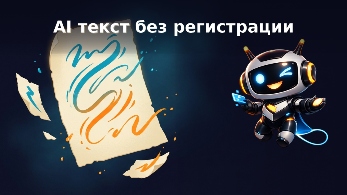 AI для генерации текста на русском: бесплатные нейросети без регистрации